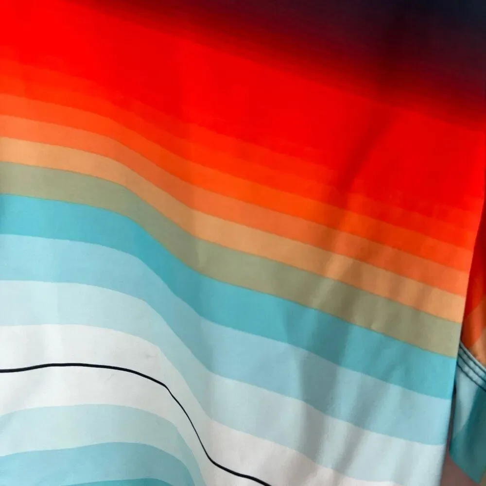 Billabong Men's 36 Multicolor Gradient Board Shorts‎ Surfing Beachwear